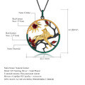 wholesale 925 Silver Designer High-End Gemstone Pendant with Animal Tiger Element and Natural Garnet Necklace-0-0