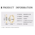 Sterling Silver Exaggerated European Cross-border Earrings with Moissanite Stars [Clearance Free Shipping]-0-20