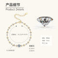 S925 Silver D Color Moissanite Bud Bracelet for Women Wholesale-0-5