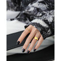 wholesale S925 Sterling Silver Korean Dongdaemun Style Ins Irregular Texture Ring for Women-0-3