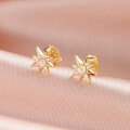 wholesale S925 Sterling Silver Cross-Border Exquisite Small Stud Earrings Natural Freshwater Pearl Earrings Wholesale-0-3