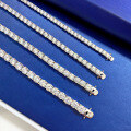 wholesale 925 Silver Jewelry New High Carbon Diamond Bracelet for Cross-Border Men and Women 4-5-6-7mm-0-1