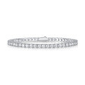 wholesale S925 Sterling Silver Moissanite Tennis Bracelet for Women,Ins。-0-4