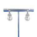 wholesale S925 silver jewelry new style 10mm pearl earrings for women, French-inspired luxurious elegant design, cross-border live streaming-0-4