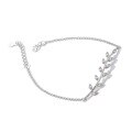 wholesale "Metal material cross-border European and American magical olive leaf bracelet for women, Korean-style minimalist luxury forest niche design high-end hand accessory"-0-4