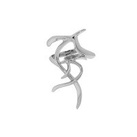 wholesale S925 Sterling Silver Original Design JF791 Swallow Ring, Minimalist and Niche Ins Openable Ring for Women-Platinum [No. 13/Adjustable] Opening adjustable