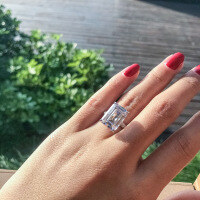 wholesale S925 sterling silver [Clearance of out-of-stock rings] Stylish and elegant women's rings, versatile bands, factory wholesale with free shipping-E-style [clearance free shipping]  US size 5.5
