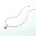 wholesale S925 Sterling Silver Simple and Versatile Pearl Necklace, Ins Style White Shell Choker Necklace, Wholesale from Manufacturer-0-2