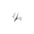 wholesale 925 Sterling Silver Single Star Ear Clips For Women-0-0