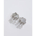 wholesale 925 Sterling Silver Cloud Ingot Drop Oil Fringe Earrings for Women, Fashion Niche Design Luxury High-end Ear Accessories-0-1