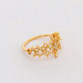 wholesale S925 Sterling Silver Japanese Spring New Sweet Style Lace Ring with Freshwater Pearls-0-2