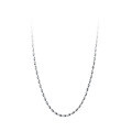 wholesale S925 Sterling Silver Irregular Shell Pearl Pea Pendant Necklace, Ins Small Stackable Egg Pocket Chain Necklace D9229-0-4