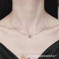S925 Silver Moissanite Detachable Choker Necklace Wholesale-0-2