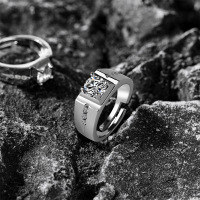 wholesale S925 Sterling Silver European and American Style Elegant and Personalized Fashion Zircon Ring Adjustable Open Ring Cross-Border New Accessory-00536-925 sterling silver ring>Adjustable opening