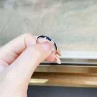 wholesale S925 Sterling Silver Polished HW Men's Ring Couple Wedding Band for Cross-border Wholesale-White-CBJZ453 No.10