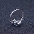 wholesale New S925 silver fashion and personalized topaz ring for women,-0-3