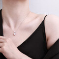 S925 Sterling Silver Korean Dongdaemun Women's Necklace, Ethereal and Creative Design-0-2