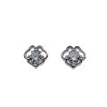 wholesale S925 Sterling Silver Fashion Zircon Wish Ear Studs, Minimalist Niche Sophisticated Versatile Earrings Gift for Best Friend-0-4