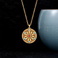Sterling Silver Iridescent Butterfly Necklace, Light Luxury Versatile Pendant-0-1