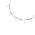 wholesale S925 Silver Women's Korean-style Minimalist Smooth Five-pointed Star Elegant Star Jewelry S3900-0-4