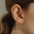 wholesale Metal Double-Layer Arc Ear Clip for Non-Pierced Ears, Amazon Cross-Border Ins Hit, Small and Exquisite Design with Premium Elegance-0-3