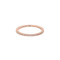 wholesale S925 Sterling Silver Minimalist Inlaid Zircon Textured Thin Ring for Women, Korean Version Ins Niche Design-0-7