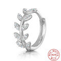 wholesale S925 Sterling Silver Cartilage Piercing Diamond Ear Cuff, an INS Punk Style Ear Bone Clip-0-16