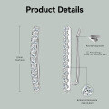 S925 Sterling Silver Minimalist Dual-Wear Ear Studs, Ins Style-0-27