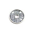 wholesale Pure silver antique handmade DIY accessory pendant of the five or six emperors ancient coins, Kangxi and Qianlong bracelet weaving rope fittings-0-4