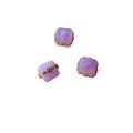 wholesale Sterling silver gold-plated set with natural kunzite sugar spacer beads, DIY bracelet necklace accessories, pure silver gourd pendant-0-4
