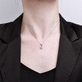 Metal Hollow Pig Nose Necklace, Women's 2025 New Ins Trendy Minimalist Collarbone Chain-0-1