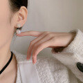 wholesale 925 Silver Pearl Floral Ball Earrings Korean Minimalist Fresh and Elegant Youthful Versatile Earrings for Drop Shipping-0-3