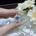 S925 Sterling Silver Spinel Ring, Women's Light Luxury Minimalist Original Design-0-3