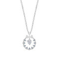 Sterling Silver Iridescent Butterfly Necklace, a Light Luxury Versatile Pendant-0-3