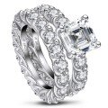 S925 Sterling Silver Two-Layer Stackable Zircon Ring, Clearance Sale with Free Shipping-0-3