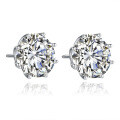 S925 2025 New Six-Prong 11mm Moissanite Stud Earrings-0-3
