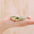 wholesale Metal material, new Chinese style tourmaline and Hetian jade bracelet enamel millet beads hand string advanced sense accessories-0-3
