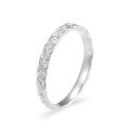 wholesale S999 solid pure silver minimalist solid closed-band ring for women, index finger ring, pinky ring, understated and elegant style ring-0-28
