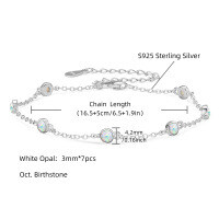 Sterling Silver Bracelet with Round Emerald-Like Gemstone, Vintage Style Clearance with Free Shipping-Style K [Clearance Sale with Free Shipping]  925 Silver