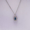 wholesale 14k Gold and S925 Silver London Blue Plated Premium Unisex Pendant-0-3