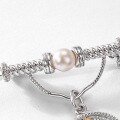 wholesale S925 Sterling Silver Japanese and Korean New Light Luxury Vintage Freshwater Pearl Brooch Pendant, Niche High-End Accessory Wholesale-0-4