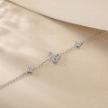 wholesale S925 Sterling Silver with Zircon Butterfly Bracelet, High-End Light Luxury Fashion Accessory, Niche Fairy Style Wholesale-0-4
