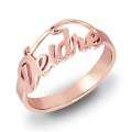 wholesale Gold-plated name ring, a trendy new cross-border bestseller – a stylish, minimalist, and personalized gift for her-0-4