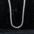 wholesale 925 Silver Moissanite D Color 3-65mm Hip-Hop Single Row Tennis Chain Necklace, Tennis Chain for Men and Women-0-1