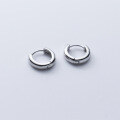 wholesale S925 Sterling Silver Korean-style Small and Dainty Women's Ear Clips, Minimalist Summer Short Round Ear Accessories M01523-0-4