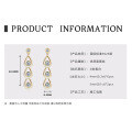 S925 Sterling Silver D Color Moissanite Fringe Earrings for Women-0-17