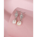 wholesale 925 Sterling Silver Baroque Freshwater Pearl Earrings New Summer Luxury Minimalist Small Studs-0-0