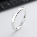 wholesale S925 Sterling Silver Minimalist Niche Design Adjustable Open Ring for Versatile and Stylish Everyday Wear-0-2
