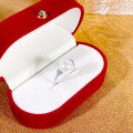 wholesale S925 Sterling Silver 6A Grade High-Luster Natural Freshwater Pearl Ring with Micro-Paved Zirconia Minimalist Style Wholesale-0-1