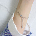 wholesale S925 Sterling Silver Korean Style Hollow Heart Shape Student Bracelet Jewelry-0-3